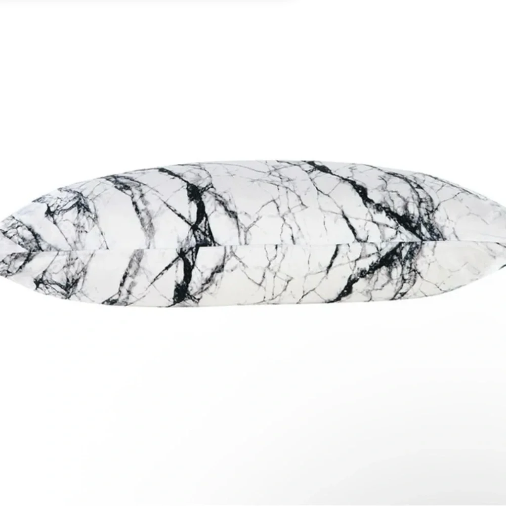 Blissy 100% Mulberry Silk Pillowcase - Light Marble - King